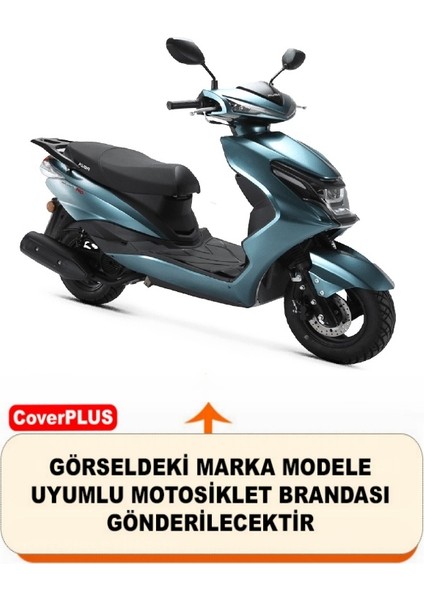 Kuba Space 50 Pro Arka Çanta Uyumlu (Gri) Motorsiket Brandası Motor Örtüsü Çadır Su Geçirmez Motosiklet Kılıfı Motor Brandası fiyatları
