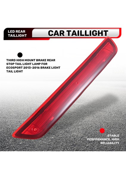 Ford Ecosport 2013-2016 Fren Lambası Arka Stop Lambası Için Üçüncü Yüksek Montajlı Fren Lambası (Yurt Dışından) fırsatları