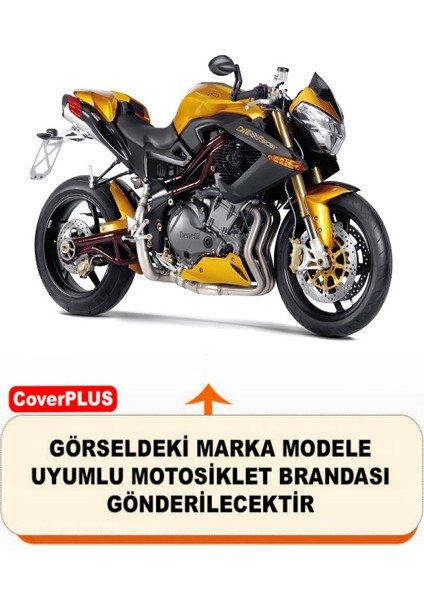Benelli Tnt Cafe Racer Arka Çanta Uyumlu (Gri) Motorsiket Brandası Motor Örtüsü Çadır Su Geçirmez Motosiklet Kılıfı Motor Brandası fiyatları