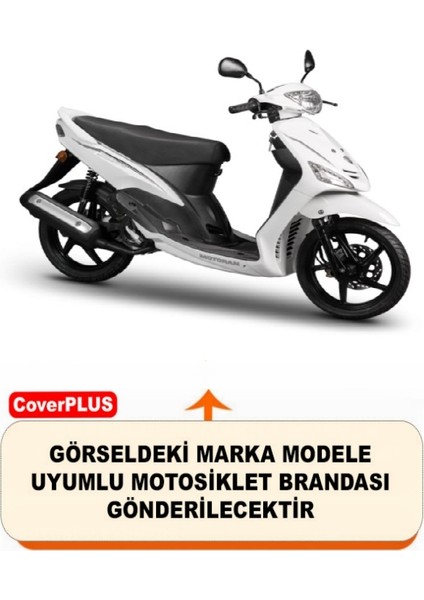 Motoran Moreno 100 Arka Çanta Uyumlu (Gri) Motorsiket Brandası Motor Örtüsü Çadır Su Geçirmez Motosiklet Kılıfı Motor Brandası fiyatları