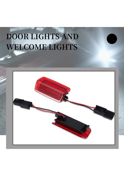 Toyota Prius Alphard Camry Crown Land Cruiser IS250 RX330 Için Kapı Nezaket Basamağı Hoş Geldiniz Işıkları (Yurt Dışından) indirimleri