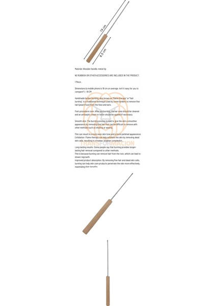 Hsnet Geleneksel Ispirto Yakma Çubuğu - M053R649-K95053 fiyatları