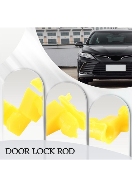 Toyota Için 10 Kapı Kilidi 5 mm Çubuk Klips Sürücü Tarafı Kol Tutucu (Yurt Dışından) indirimleri