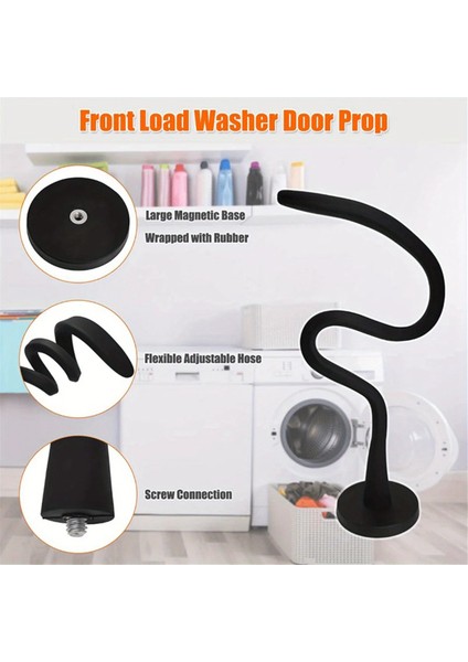Ön Yüklemeli Çamaşır Makineleri Için Manyetik Çamaşır Makinesi Kapağı Desteği Beyaz (Yurt Dışından) fırsatları