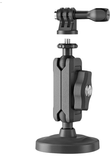 Gopro Manyetik Kamera Montajı Için Evrensel Metal Kol Kelepçesi Braketi (Yurt Dışından)