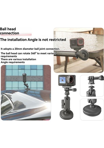 Gopro Manyetik Kamera Montajı Için Evrensel Metal Kol Kelepçesi Braketi (Yurt Dışından) modelleri