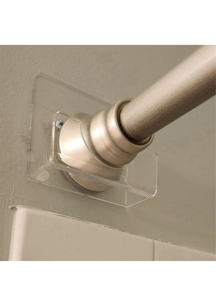 Banyo Duş Perdesi Askısı Tutucu Kare Duş Perdesi Askısı Tutucu, B (Yurt Dışından) indirimleri