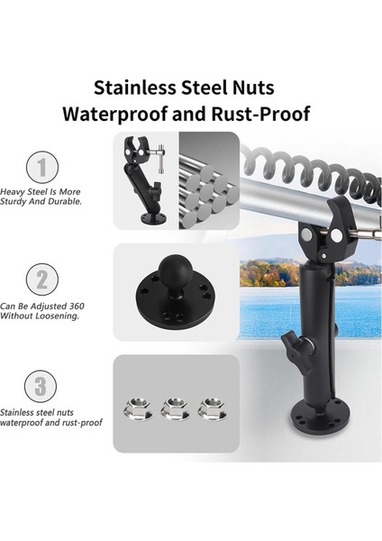 Trolling Motor Montajı Sabitleyici Destek Teknesi Trolling Motoru (Yurt Dışından) modelleri