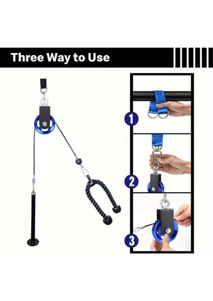 Salıncak Kayışlı Karabinalı Kablo Makarası, Mavi Ev Spor Salonu Ekipmanı (Yurt Dışından) fiyatları