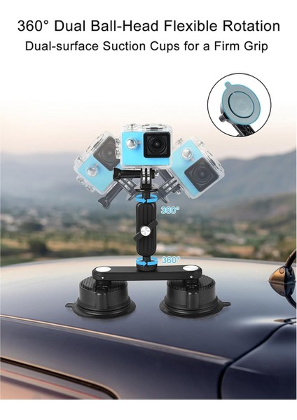 Gopro Için Vakumlu Montaj, Araç Camına Kamera Montajı (Yurt Dışından) modelleri