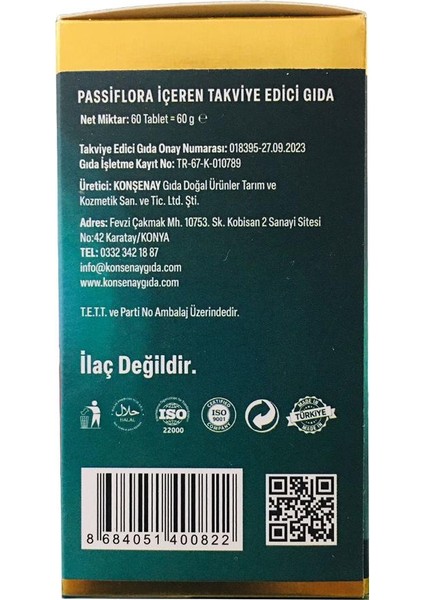 Passiflora 1000 mg 60 Kapsül fırsatları
