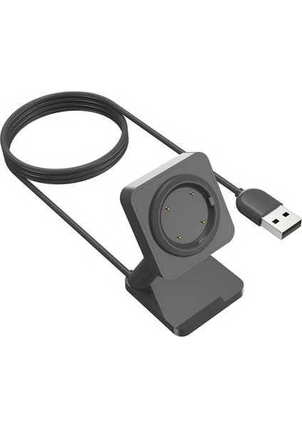 Masaüstü Stand Şarj Adaptörü USB Şarj Kablosu Yerleştirme Istasyonu Tutucu (Yurt Dışından)