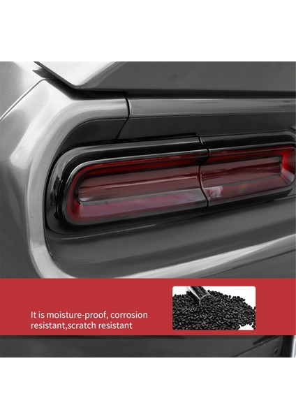 Dodge Challenger 2015-2023 Araç Arka Lambası Kapağı Dış Aksesuarları Için Füme Arka Lamba Kapağı Döşemesi (Yurt Dışından) indirimleri