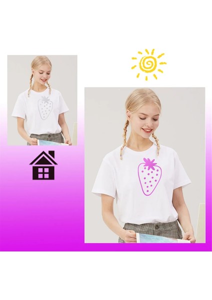 Uv Renk Değiştiren Pu Isı Transfer Vinil Güneş Işığı Algılayan Htv Ütüyle Yapıştırılan Kendin Yap Tişört Şapkalar Kesim Veya Siluet Cameo,ı (Yurt Dışından) modelleri