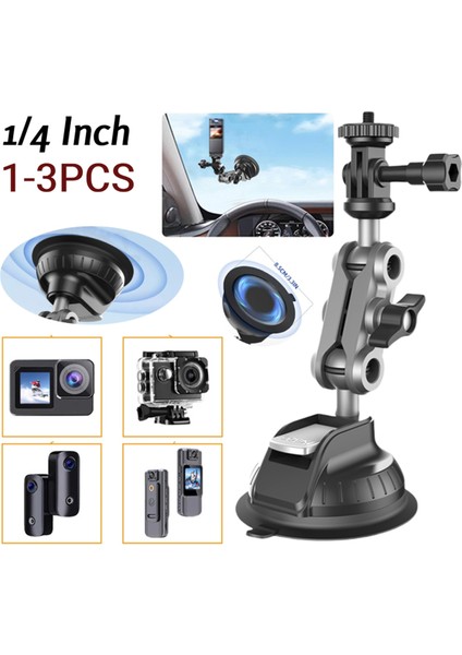 Aksiyon Kamera Telefon Araç Tutucu 1 4 Inç Kamera Araç Vakum Tutucu 360 (Yurt Dışından) fiyatları
