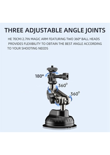 Aksiyon Kamera Telefon Araç Tutucu 1 4 Inç Kamera Araç Vakum Tutucu 360 (Yurt Dışından) fırsatları