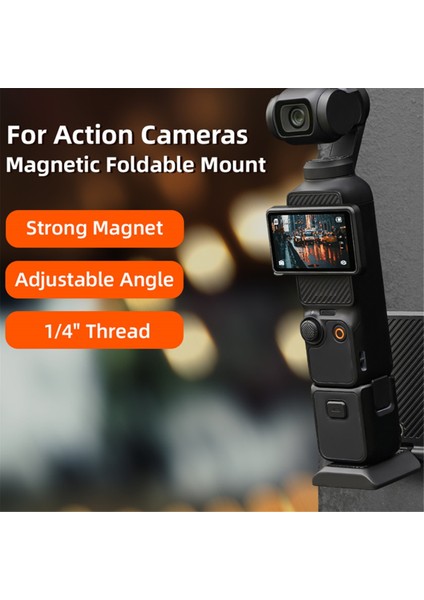 Djı Osmo Pocket3 Action 5pro Masaüstü Için Manyetik Katlanır Braket (Yurt Dışından) fiyatları