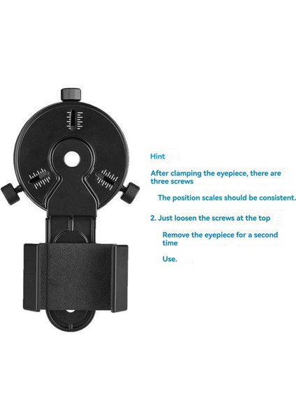 Teleskop Monoküler Telefon Tutucu Casus Telefon Tutucu Evrensel (Yurt Dışından) modelleri
