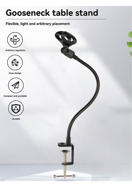 Masaüstü Mikrofon Standı Kaz Boynu Evrensel Hortum 360 Derece (Yurt Dışından) modelleri