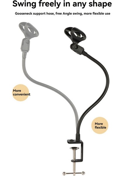Masaüstü Mikrofon Standı Kaz Boynu Evrensel Hortum 360 Derece (Yurt Dışından) indirimleri