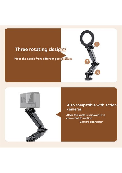 Gopro Hero 13 12 Için Manyetik Telefon Tripod Montaj Adaptörü (Yurt Dışından) fırsatları