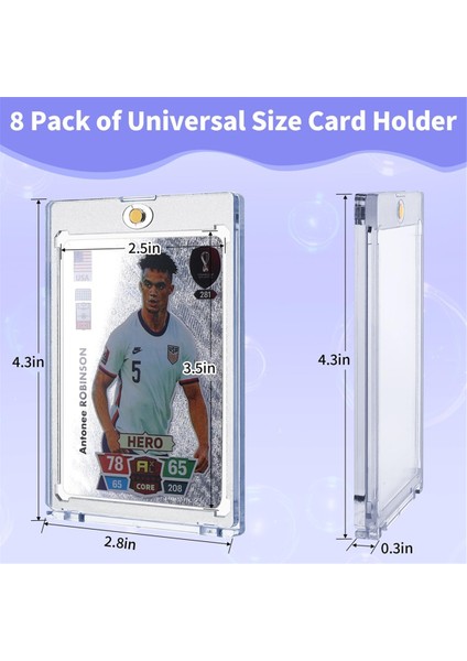 Manyetik Kart Tutucular, 10'lu Paket 35PT Spor Kartı Tutucu, (Yurt Dışından) fiyatları