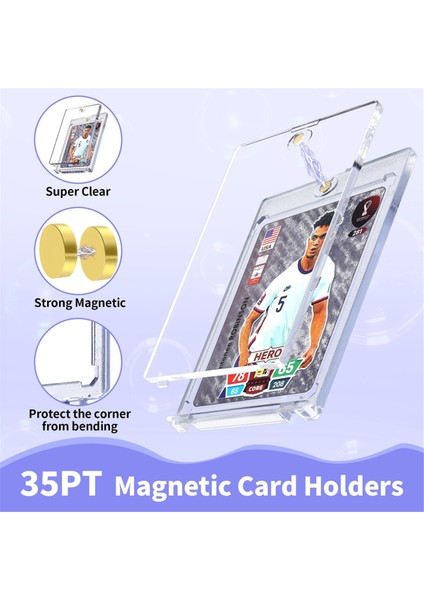 Manyetik Kart Tutucular, 10'lu Paket 35PT Spor Kartı Tutucu, (Yurt Dışından) modelleri