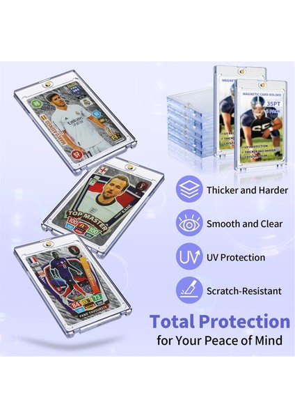 Manyetik Kart Tutucular, 10'lu Paket 35PT Spor Kartı Tutucu, (Yurt Dışından) fırsatları