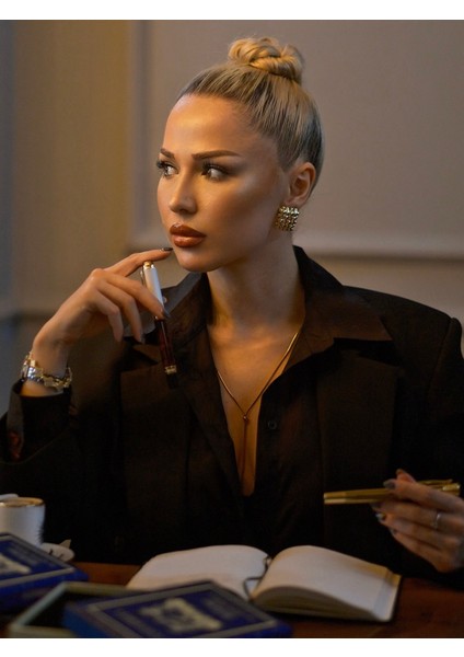 Ccb Kaplama Gold Küpe