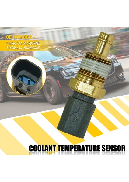 5149077AA Dodge Jeep 2008-2021 Için Motor Soğutma Suyu Sıcaklık Sensörü (Yurt Dışından) fırsatları