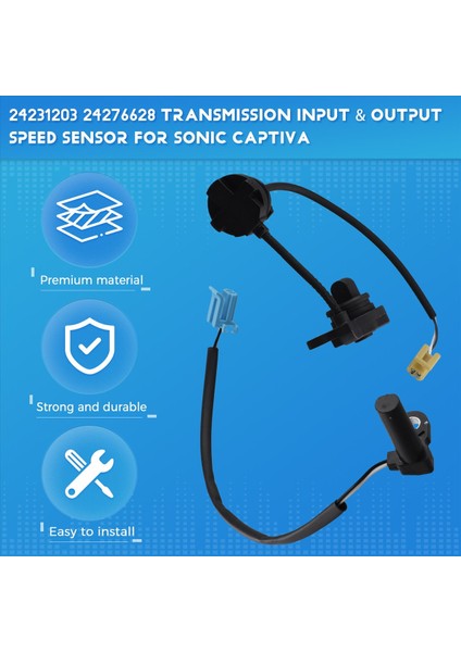 Chevrolet Cruze Sonic Için Şanzıman Giriş ve Çıkış Hız Sensörü (Yurt Dışından) fırsatları