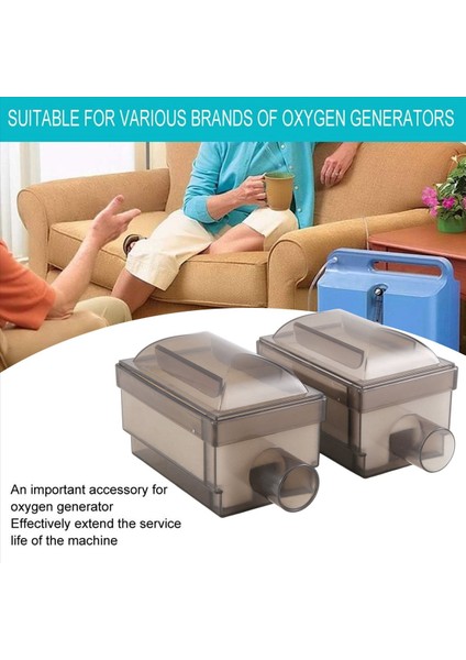 2 Adet Evrensel Oksijen Jeneratörü Makinesi Yedek Filtresi (Yurt Dışından)