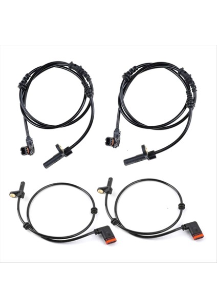 A2219057100 A2219050201 Mercedes-Benz Için 4 Adet Abs Tekerlek Hız Sensörü (Yurt Dışından)