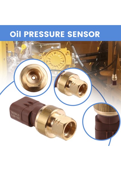 3056873 305-6873 Cat Caterpillar C-9 C7 C9 Için Yağ Basınç Sensörü (Yurt Dışından) modelleri