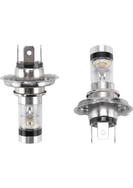 2 Adet Yüksek Güçlü LED H4 Hb2 9003 Ampul 100W 20 LED Araç Sis Lambası Farları 6000K Beyaz (Yurt Dışından) fırsatları