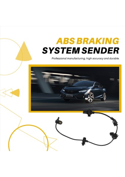 2006-2011 Honda Civic Için 2 Adet Ön Sağ / Sol Tekerlek Hız Sensörü (Yurt Dışından) indirimleri