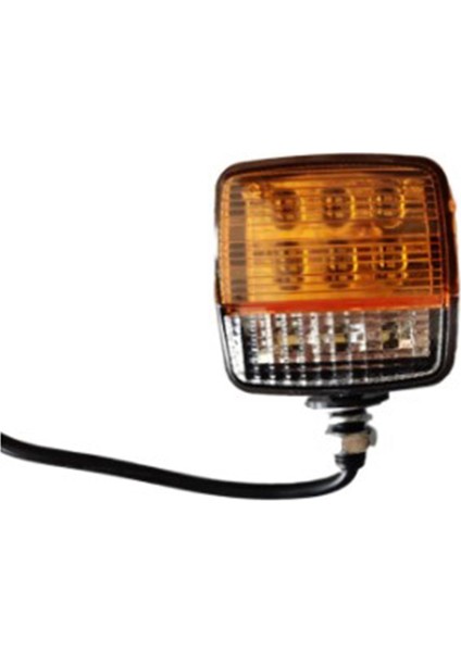 Forklift Dönüş Lambası LED Çift Taraflı Küçük Işık 12V Kare Dönüş Ön Lambası Park Lambası Geri Vites Lambası (Yurt Dışından) indirimleri