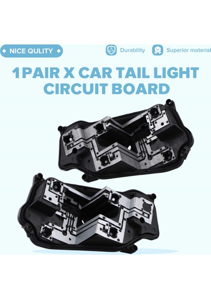 Citroen Elysee C-Elysee M43R 2014-2016 Arka Lamba Soketi Tutucu Tabanı Için 1 Çift Arka Stop Lambası Devre Kartı Ampul Tabanı (Yurt Dışından) fırsatları