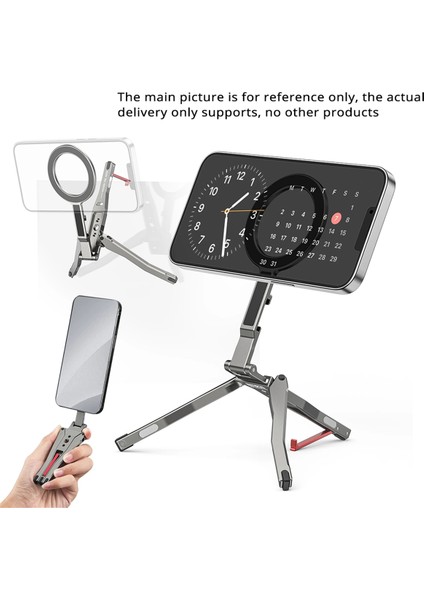 Kancalı Katlanabilir Manyetik Cep Telefonu Tripod Tutucu (Yurt Dışından) indirimleri