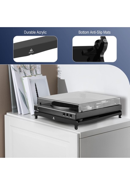 Audio-Technica AT-LP60XBT-BK Pikap Için Txesign Masaüstü Standı (Yurt Dışından) indirimleri