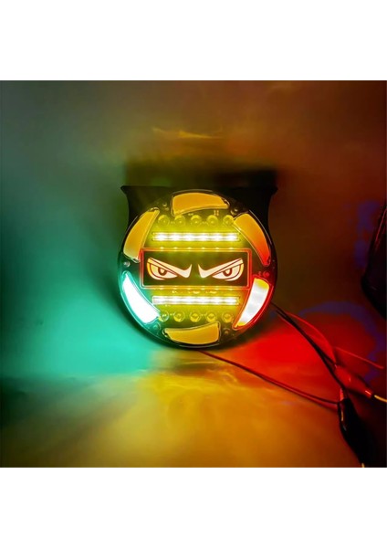 Kamyon LED Uyarısı Dönen Renkli Yanıp Sönen Işık Sis Lambası Sinyal Lambası Geri Vites Lambası Sürüş Lambası Fren Lambası (Yurt Dışından) fırsatları