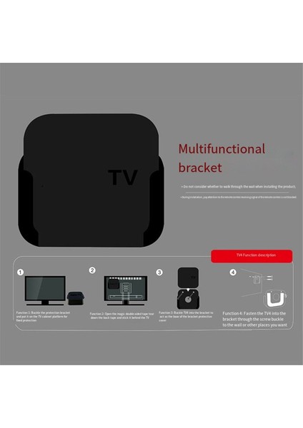 Apple Tv 1/2/3/4/4k Medya Oynatıcısı Için Duvara Monte Braket Tutucu (Yurt Dışından) fırsatları