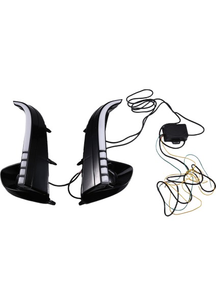 Toyota Yaris Vios 2020 2021 2022 Için 2 Adet LED Gündüz Farı Dinamik Dönüş Sarı Sinyal Rölesi Araba Gündüz Farı (Yurt Dışından)