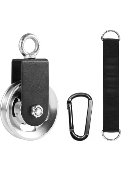 Salıncak Kayışlı Karabinalı Kablo Makarası, Gümüş Ev Spor Salonu Ekipmanı (Yurt Dışından)