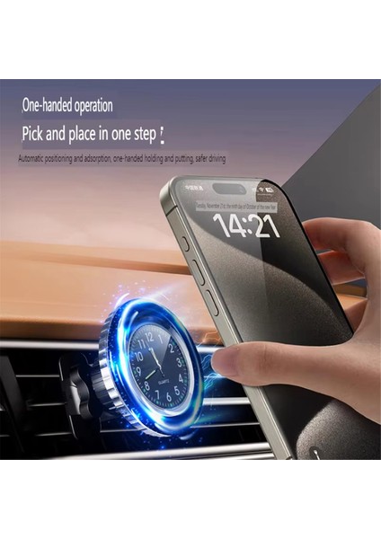 Magsafe 360° Dönebilen Saat Manyetik Araç Telefon Tutucu (Yurt Dışından) modelleri