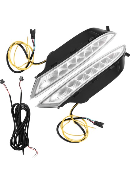 Volkswagen Scirocco 2008-2013 Için LED Gündüz Farı, Sis Lambası, Sinyal Lambası, Su Geçirmez 12V (Yurt Dışından) fiyatları