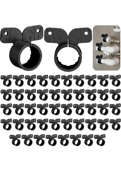 50 Adet Askı Borusu Kelepçesi Kelebek Tipi Pex 3/4 Inç (Yurt Dışından) fiyatları