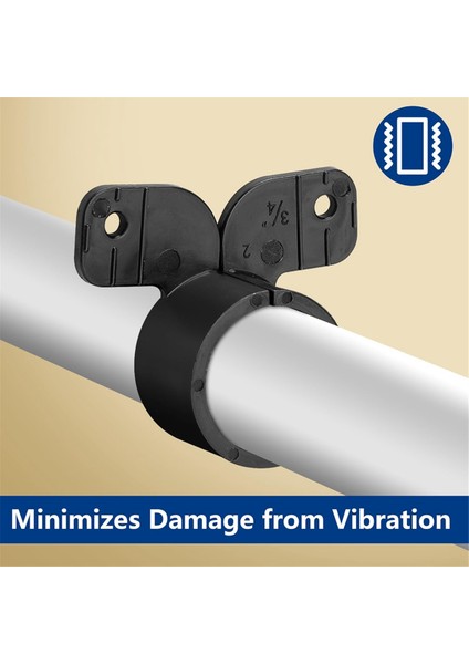 50 Adet Askı Borusu Kelepçesi Kelebek Tipi Pex 3/4 Inç (Yurt Dışından) modelleri