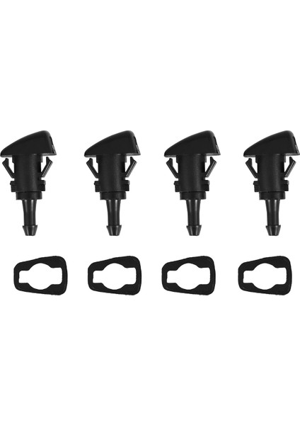 Chrysler Dodge Ram 5116079AA, 4805742AB, 5303833AA Için 4'lü Ön Cam Yıkama Nozulu ve Silecek Sprey Seti Değişimi (Yurt Dışından)