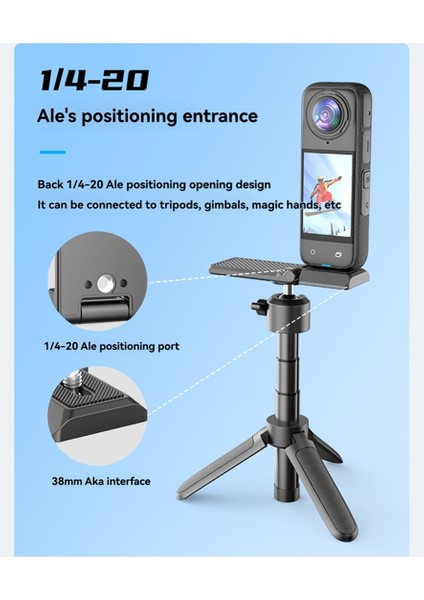 INSTA360 X5 Manyetik Braket Ayarlanabilir Stand Tabanı Katlanır Stand (Yurt Dışından) fiyatları
